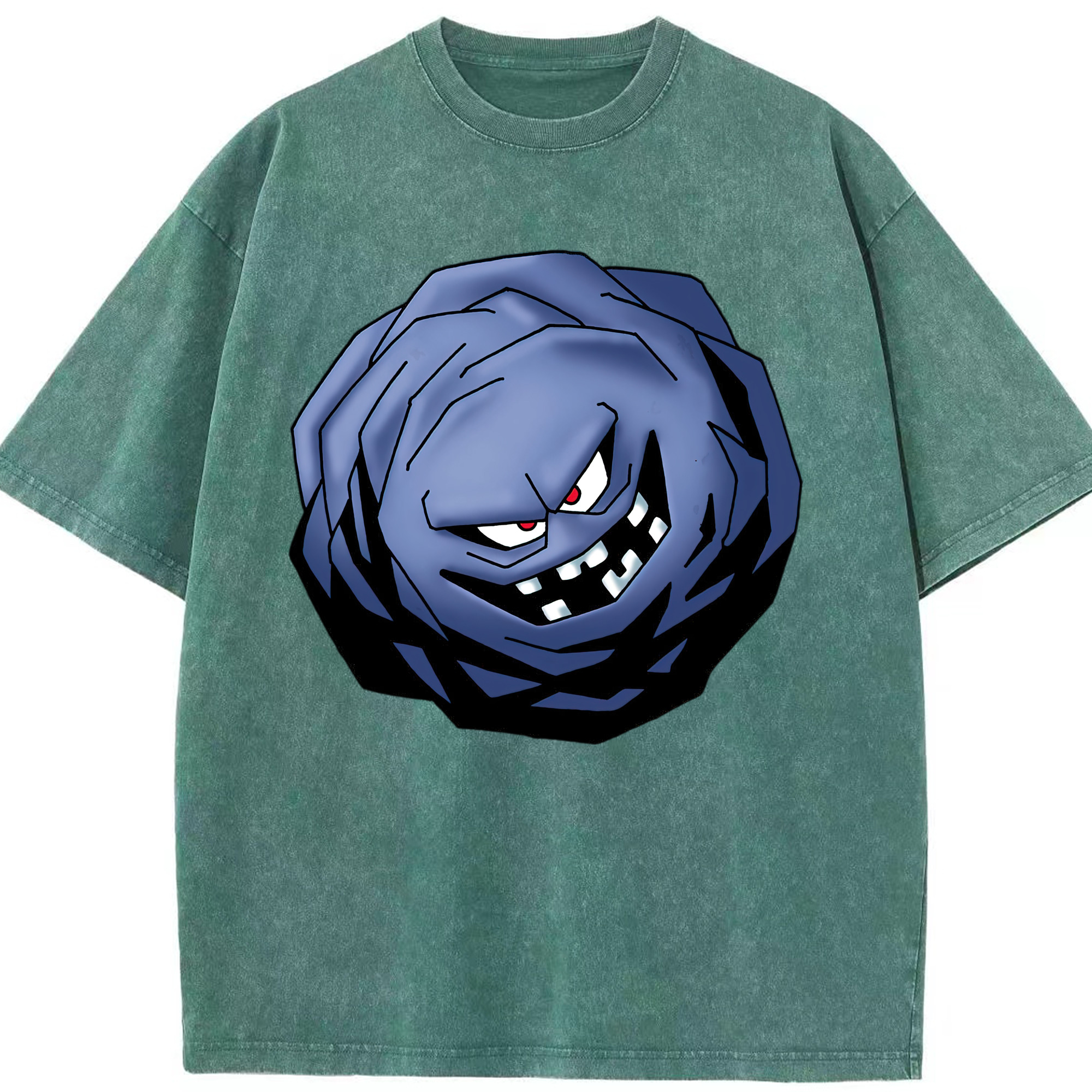（画像用） ドラゴンクエスト Doragon Kuesuto Dragon Quest 綿100% ヴィンテージ風 半袖Tシャツ（フロントプリント）